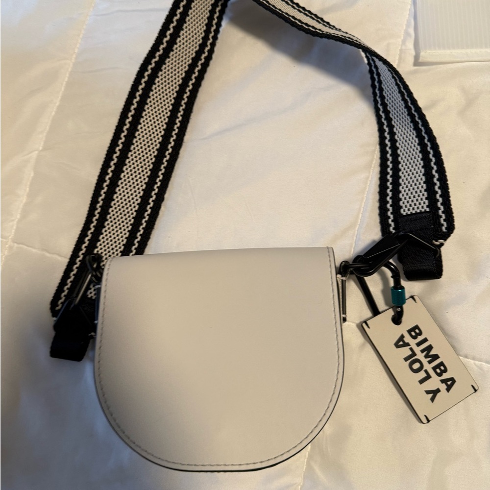Bimba Y Lola White Crossbody Bag